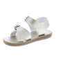 Footmates Shoes Eco-Tide - Soft Gold Microfiber