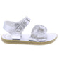 Footmates Shoes Eco-Ariel - Silver Microfiber