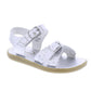 Footmates Shoes Eco-Ariel - Silver Microfiber