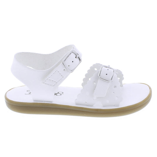Footmates Shoes Eco-Ariel - White Microfiber