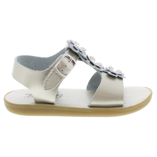 Footmates Shoes Eco-Jasmine - Soft Gold Microfiber