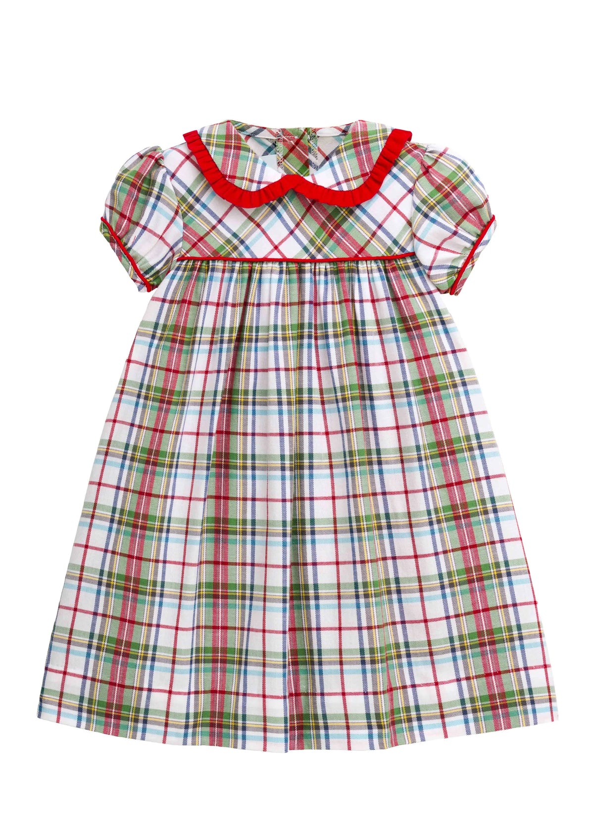 Little English Eleanor Dress--Douglas Plaid