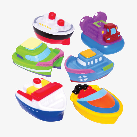 Elegant Baby Boat Party Squirtie Bath Tub Toys