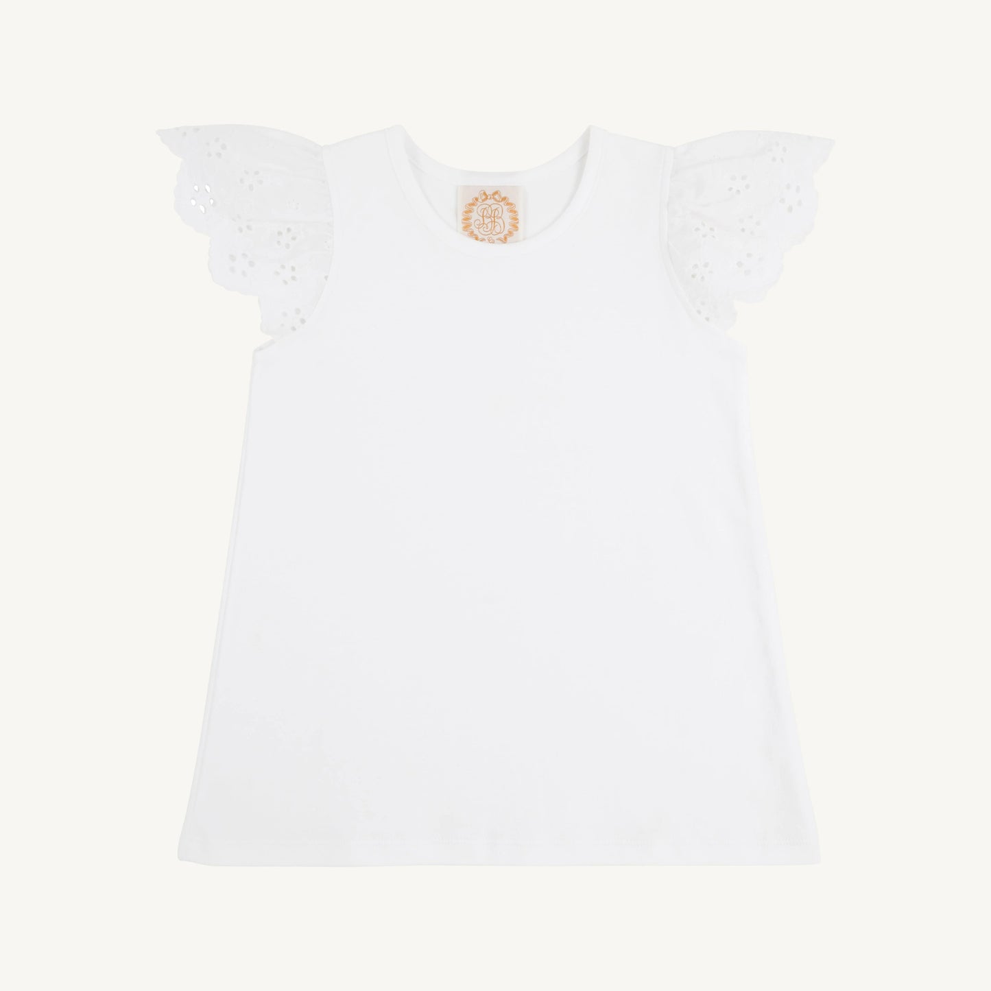 Beaufort Bonnet Ellen's Eyelet Top--Worth Avenue White