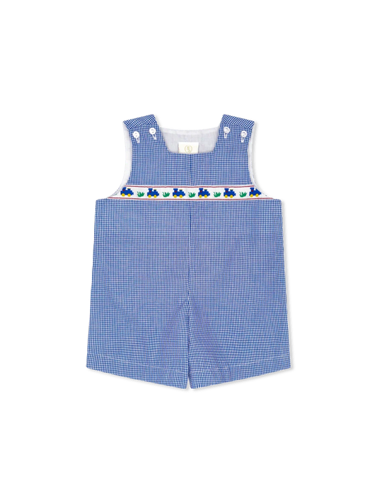 Lullaby Set Ethan Jon Jon--River Royal Gingham/Train