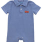 Itsy Bitsy Firetruck Polo Romper