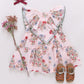 Pink Chicken Girls Raphaela Dress - Multi Bouquet Floral