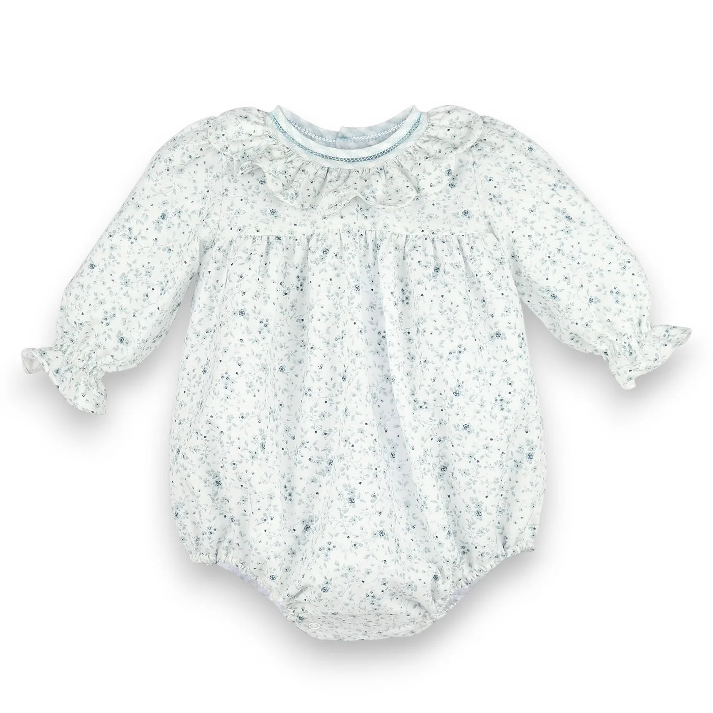 Sophie and Lucas Floral Flurries Bubble, Blue