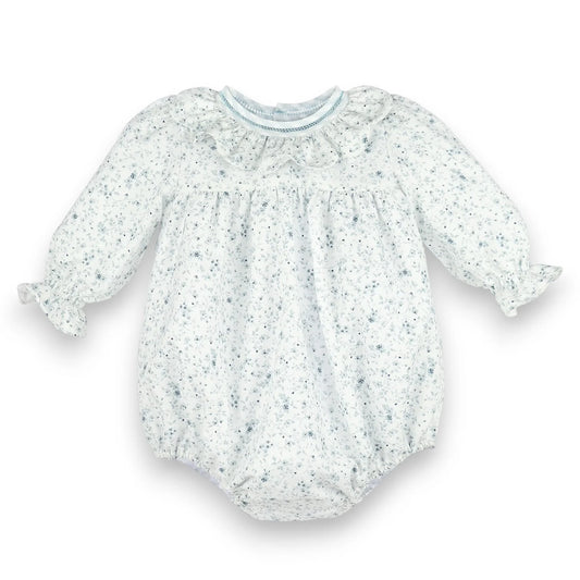 Sophie and Lucas Floral Flurries Bubble, Blue