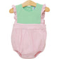 Trotter Street Frances Bubble--Light Pink Stripe/Mint