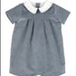 Sophie and Lucas Heirloom Cord Boy Bubble--Blue
