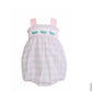 Krewe Kids Julie Smocked Gator Plaid Bubble