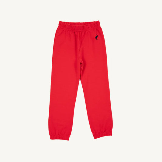 Beaufort Bonnet Gates Sweeney Sweatpants Richmond Red with Nantucket Navy Stork