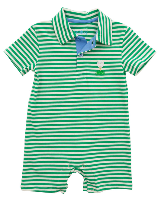Itsy Bitsy Golf Polo Romper