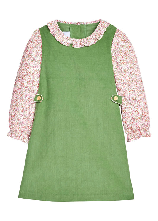 Little English Greenwich Jumper Set--Autumn Grove Floral