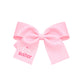 Bits and Bows Big Sister Hairbow--Pink