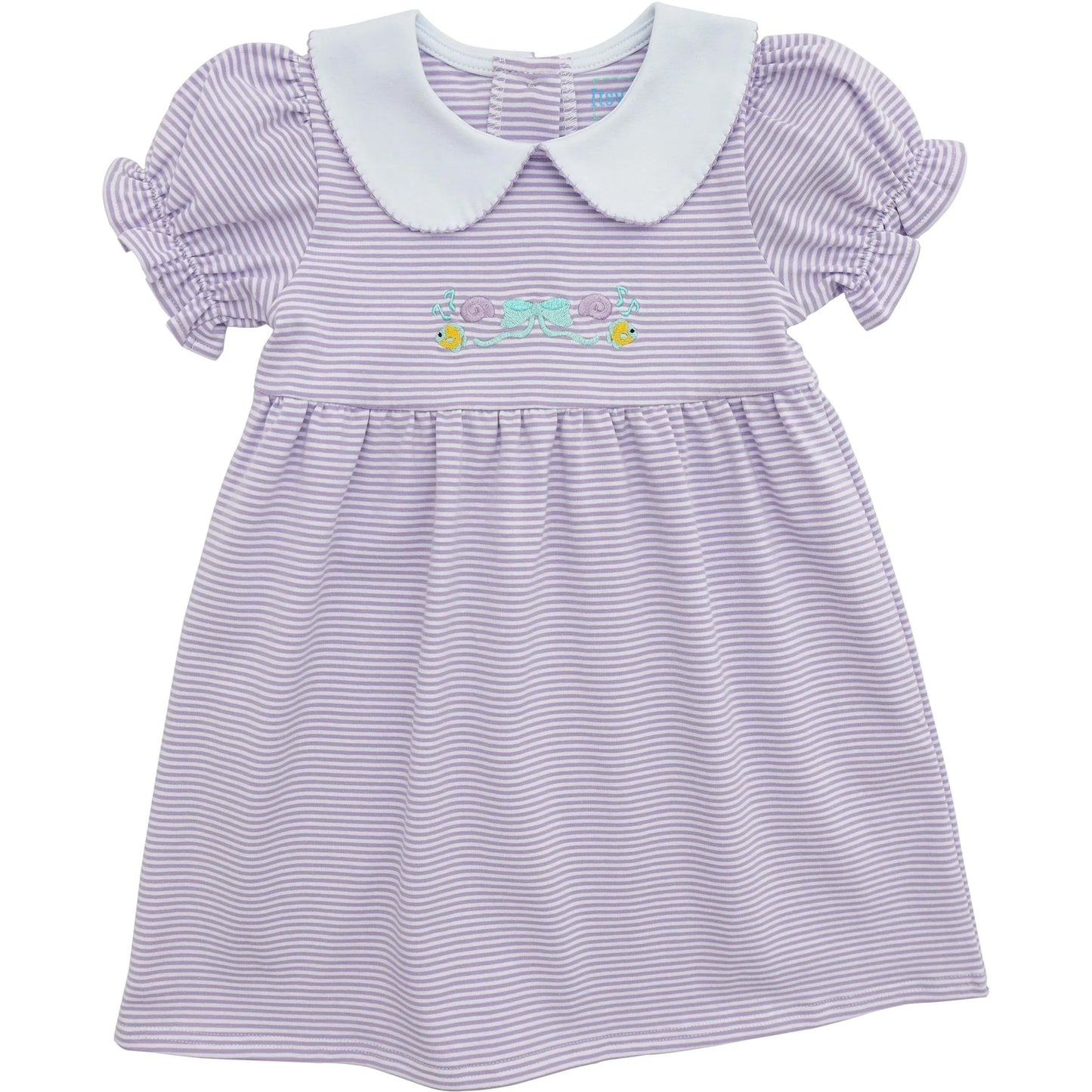 Itsy Bitsy Princess Dress-Lavender/Aqua