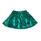 Lulu Bebe Zoe Metallic Green Skort