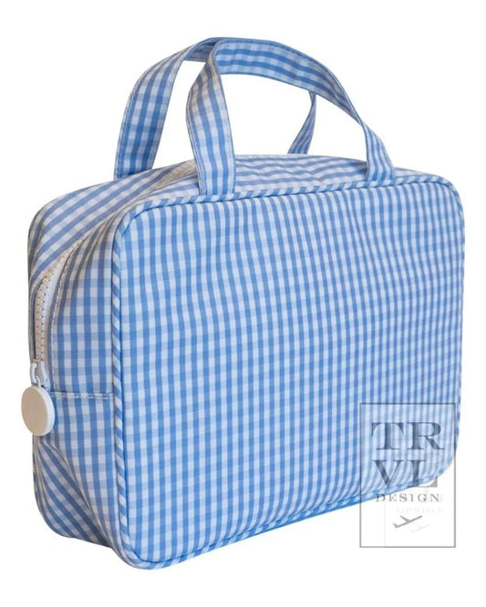 TRVL Design Carry On Gingham Sky