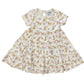 Smiley Crab Patriotic Puppy Tiered Knit Dress