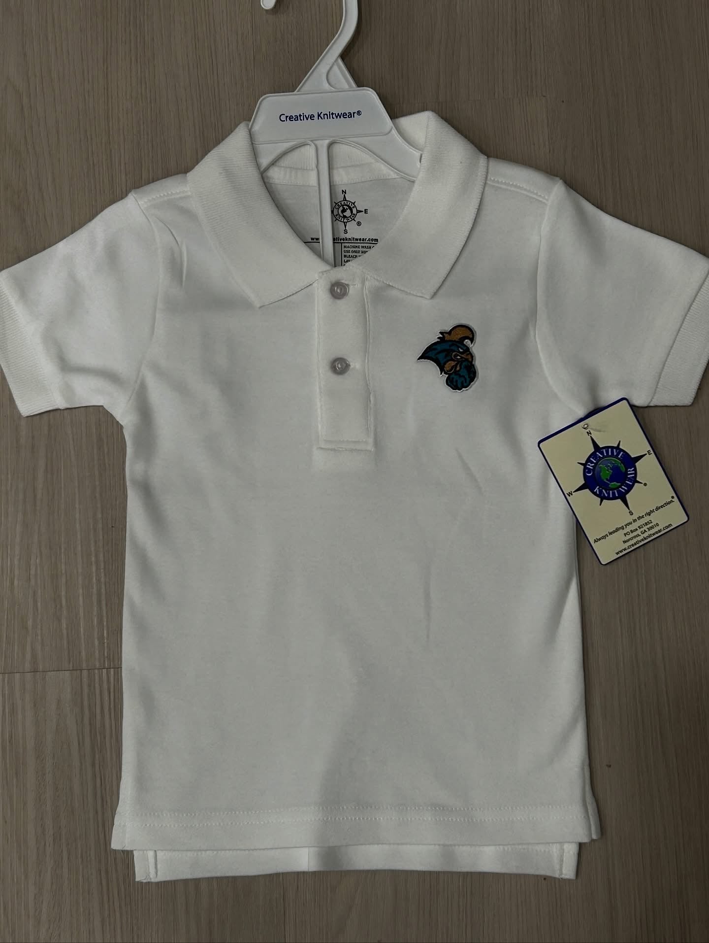 Creative Knitwear CCU Coastal Carolina Chanticleer Polo Shirt