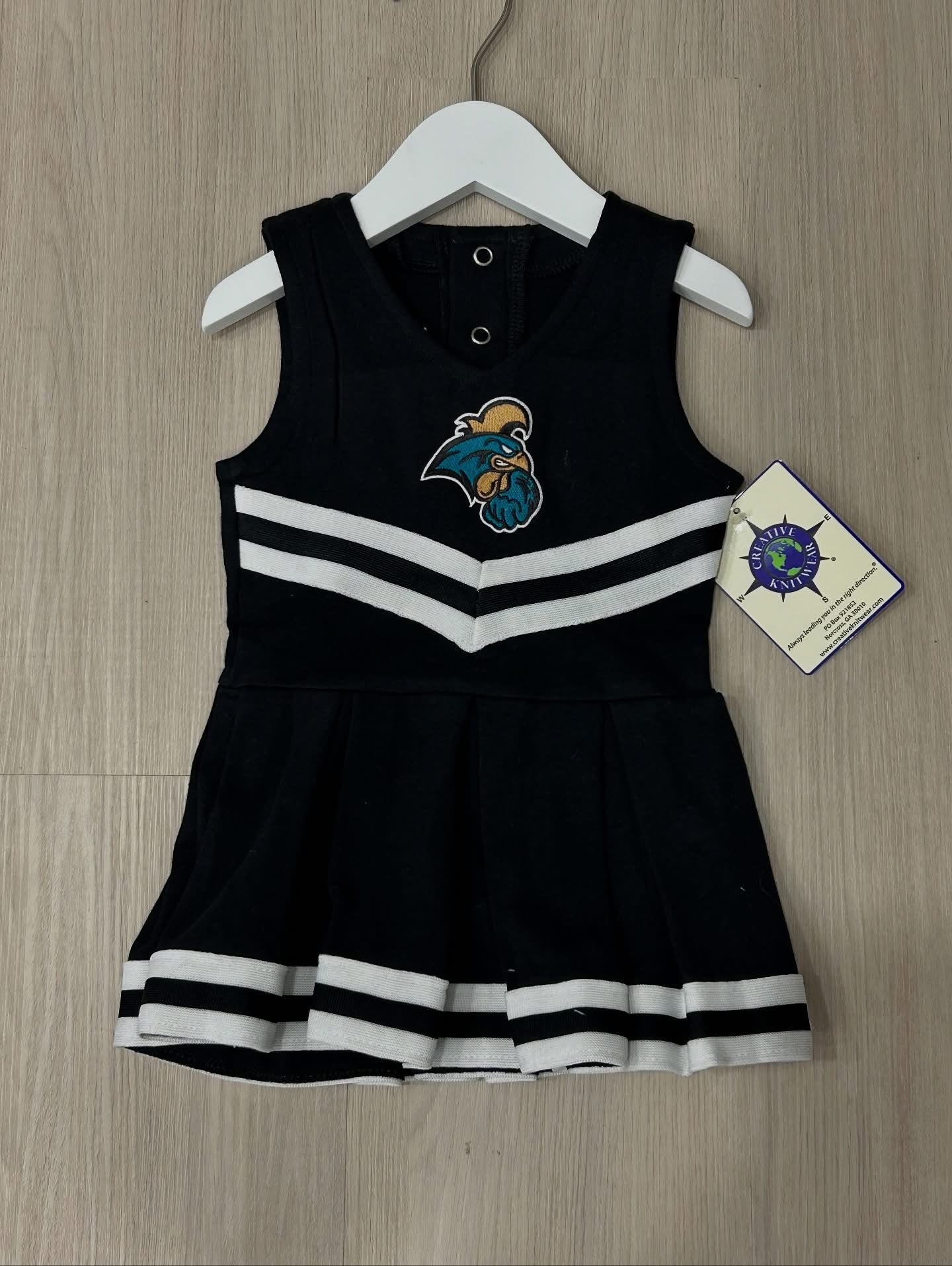 Creative Knitwear Solid Cheerleading Dress