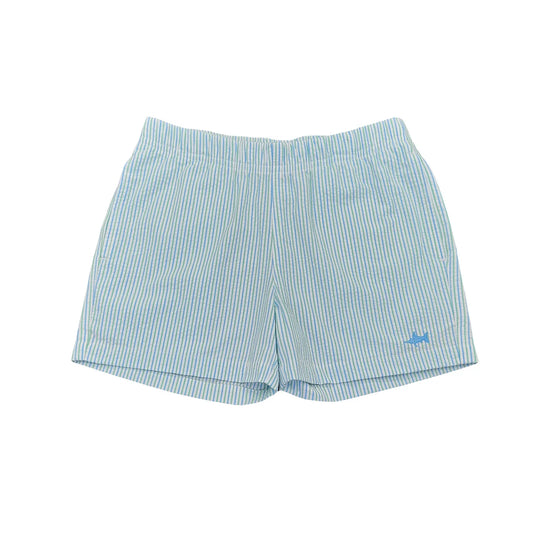 Saltwater Boys Company Naples Seersucker Shorts--Coastal