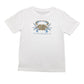 Saltwater Boys Company White Crab Short Sleeve Graphic T-Shirt