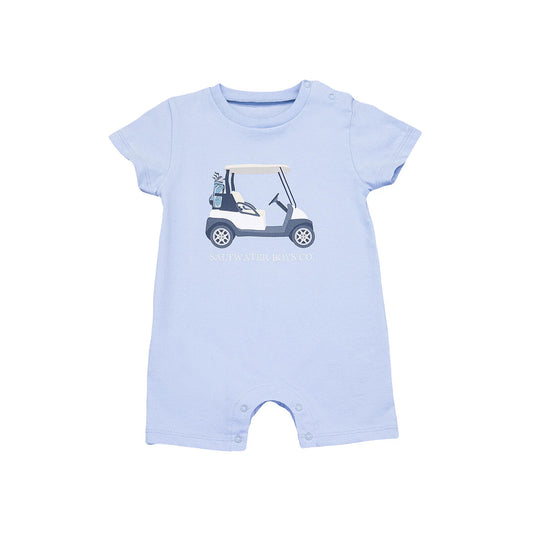 Saltwater Boys Golf Cart Short Sleeve T-Shirt Romper