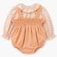 Sophie and Lucas Pumpkin Patch Playdate Overall, Orange