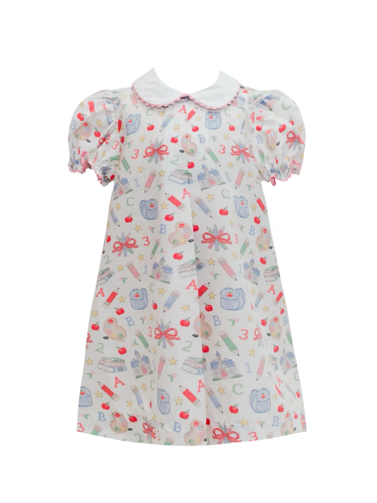 Krewe Kids School Days Pleat Dress