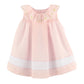 Sophie and Lucas Daisy Chain Ruffle Dress, Pink