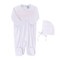 Feltman Brothers Baby Girl Smocked Bullion Romper with Hat