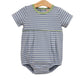 Jellybean by Smocked Candy Lucas Bubble- Slate and Sage