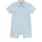 Jellybean by Smocked Candy Michael Polo Romper- Seaside Stripe