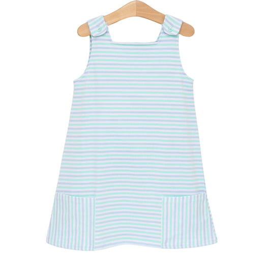 Jellybean by Smock Candy Margo Pocket Dress- Seaside Stripe
