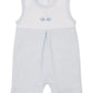 Kissy Kissy Crabs & Whales Blue/White Hand Embroidered Sleeveless Stripe Playsuit