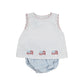 Krewe Kids Ellis American Flag Diaper Set