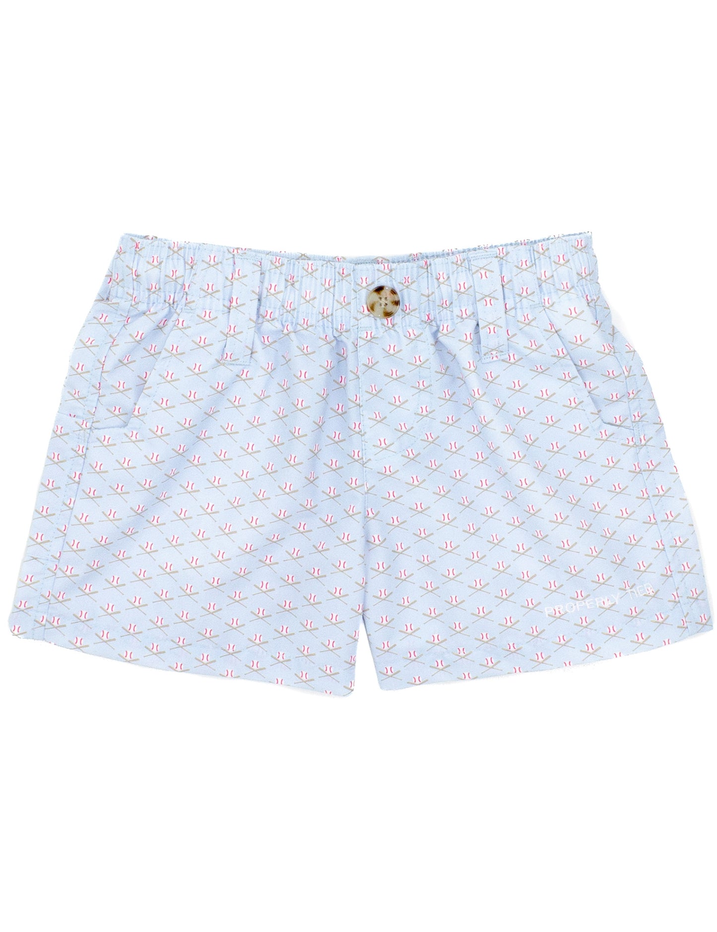 Properly Tied Boys Mallard Short--Baseball Shield