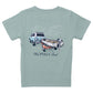 Properly Tied Boys Towing The Line Short Sleeve T-Shirt-- Fog