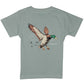 Properly Tied Boys Mallard Flight Fog Short Sleeve T-Shirt
