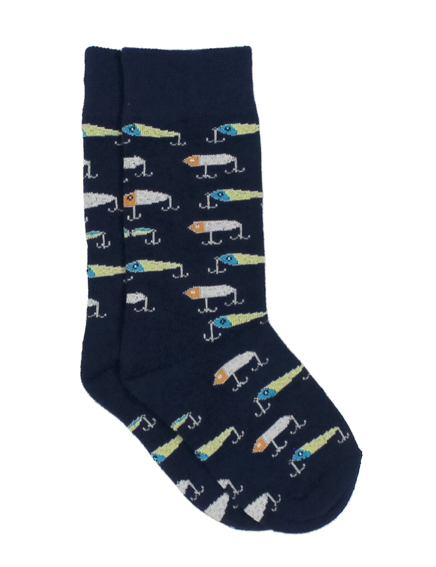 Properly Tied Boys Lucky Duck Sock--Vintage Lures