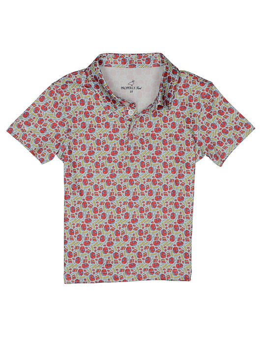 Properly Tied Boys Inlet Classroom Polo
