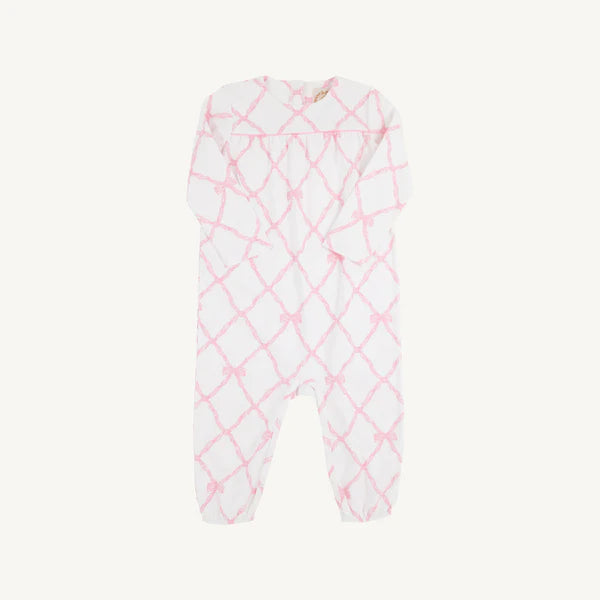 Beaufort Bonnet Long Sleeve Penny's Playsuit--Belle Meade Bow