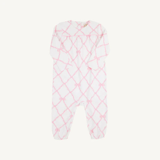 Beaufort Bonnet Long Sleeve Penny's Playsuit--Belle Meade Bow