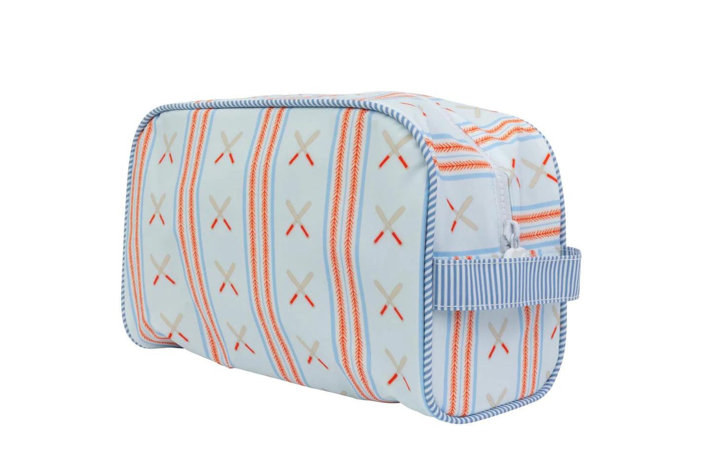 Apple of My Isla Baseball Dopp Bag