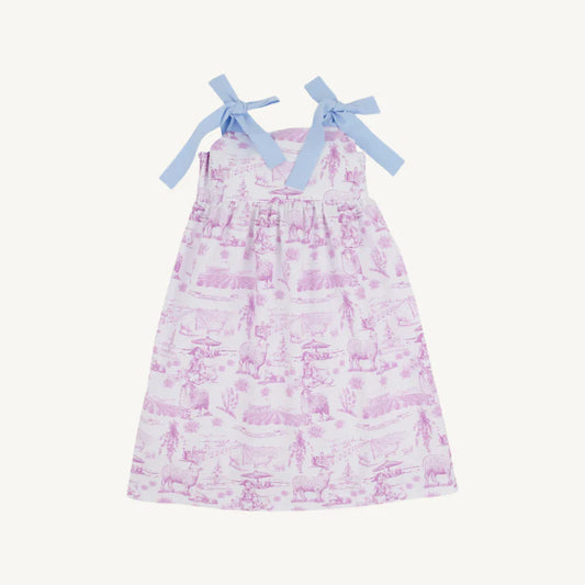 Beaufort Bonnet Macie Midi Dress Lavender and Lambs
