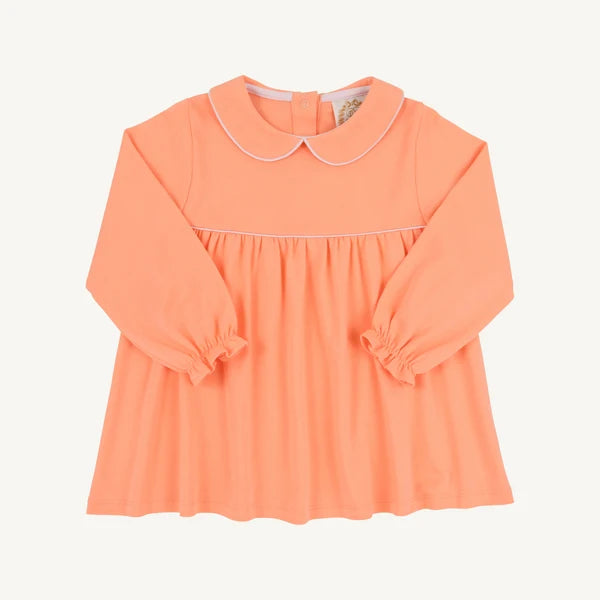 Beaufort Bonnet Maude's A Line Top--Seashore Sherbet/Palm Beach Pink