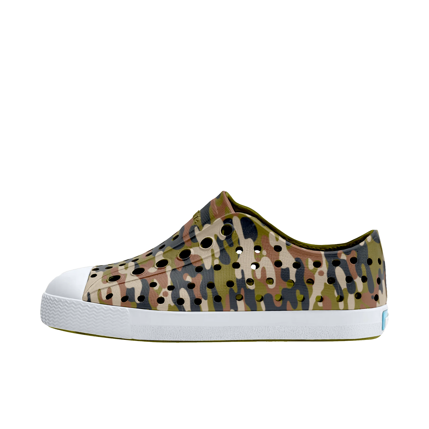 Native Shoes Jefferson Rookie Green Barista Camo