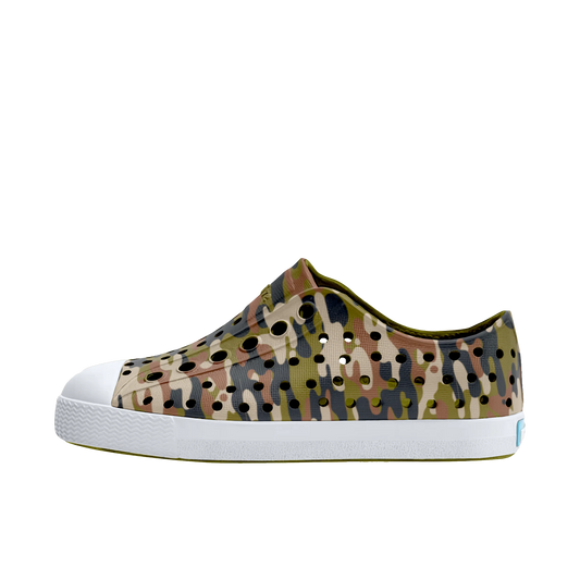 Native Shoes Jefferson Rookie Green Barista Camo